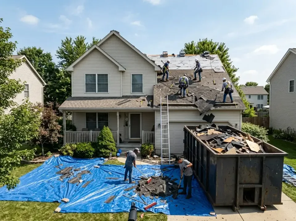 roof-replacement-debris-remova-004 — frequently asked questions, Cheapest Dumpster Rentals in Seminole, FL